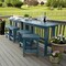 Highwood Usa Lehigh 6pc Counter Height Outdoor Patio Furniture Balcony Set AD-KITBALC101-NBE - alternate 2